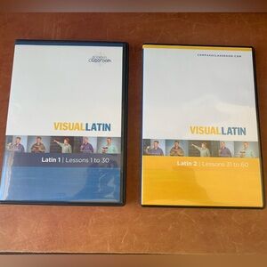 Visual Latin 1 & 2 DVD Set